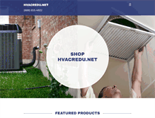 Tablet Screenshot of main.hvacrstore.net
